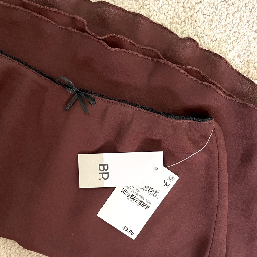 Nordstrom BP Brown Mini Skirt